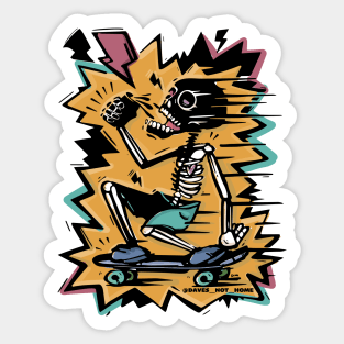 SKATE OR DIE Sticker